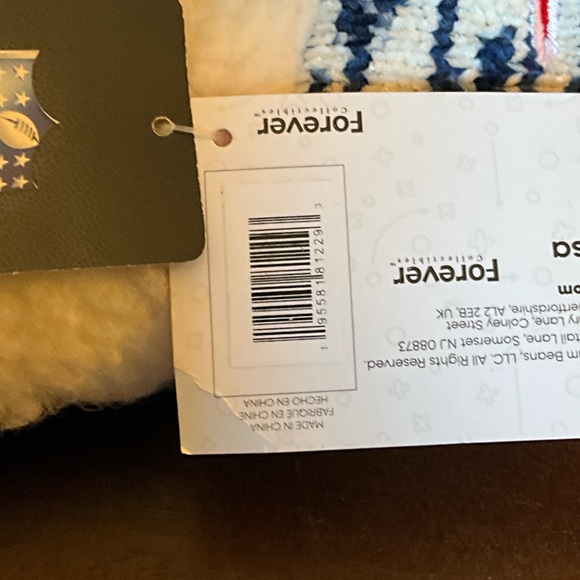 NFL New England Patriots women’s slippers - Picture 5 of 5